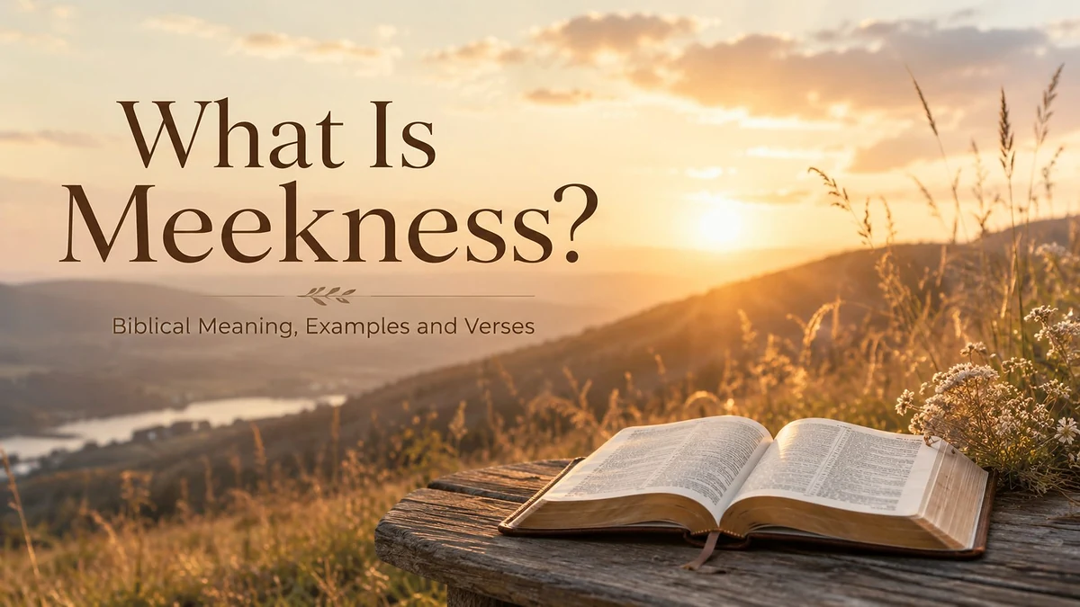Meekness biblical meaning and reflections featured artwork