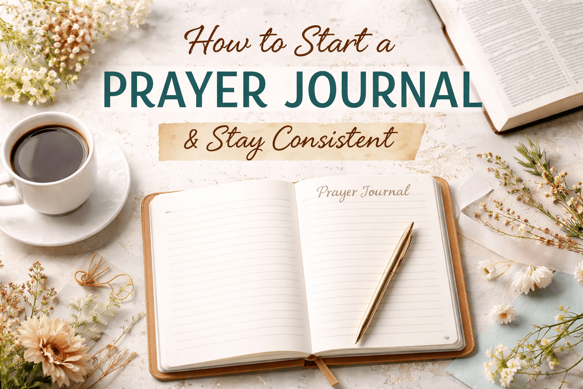 How to Start a Prayer Journal for Beginners and Stay Consistent