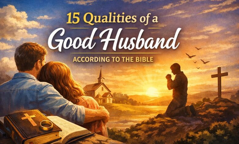 Qualities of a Good Husband According to the Bible