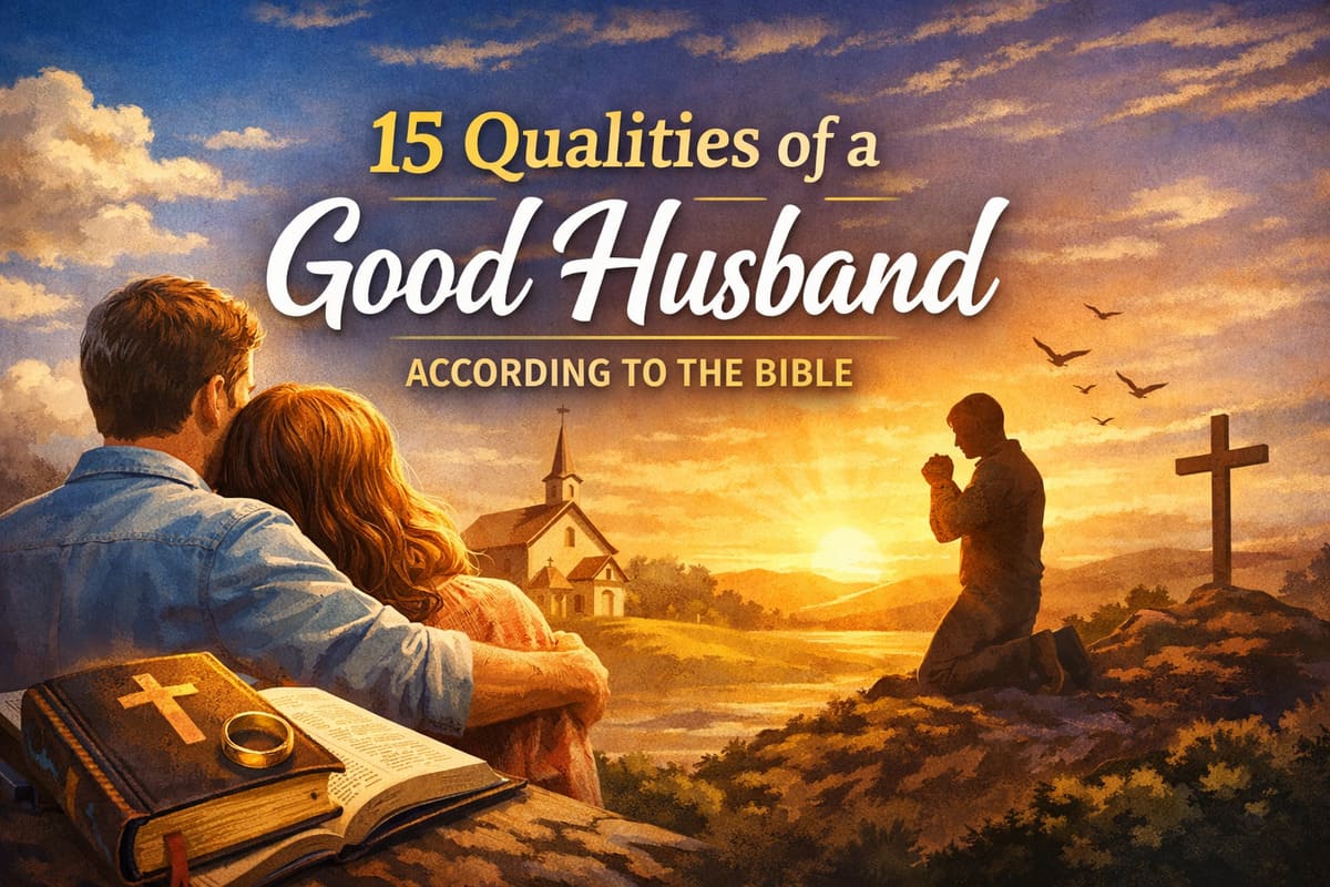 Qualities of a Good Husband According to the Bible
