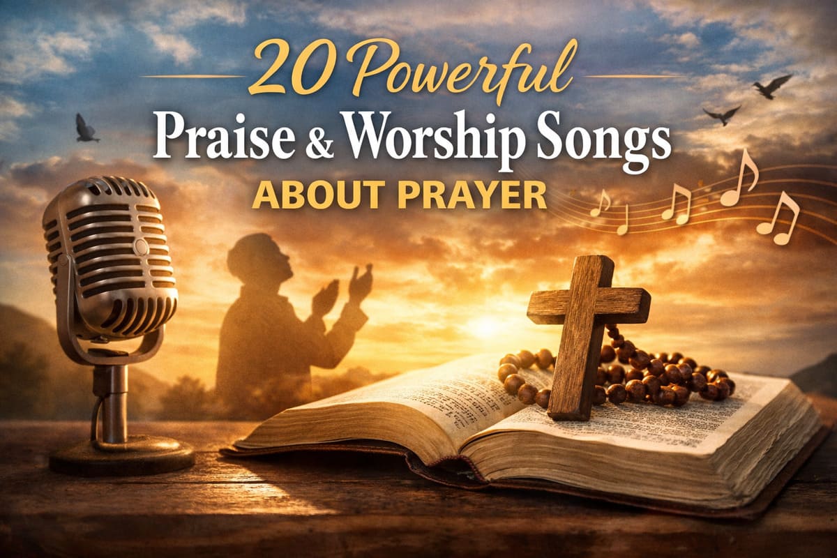 20 Powerful Praise and Worship Songs About Prayer