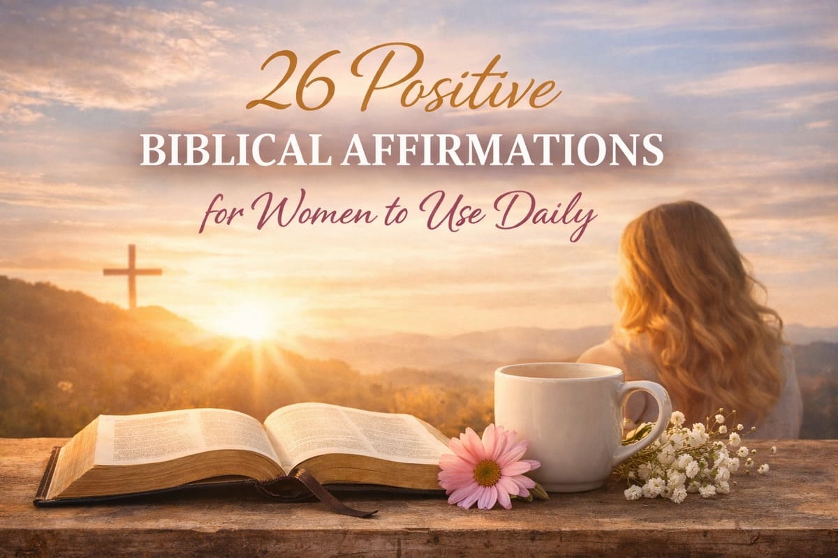 26 Positive Biblical Affirmations for Women to Use Daily