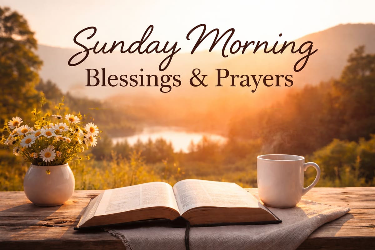 Sunday Morning Blessings and Prayers