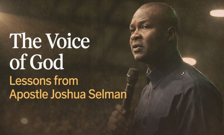 The Voice of God Lessons from Apostle Joshua Selman
