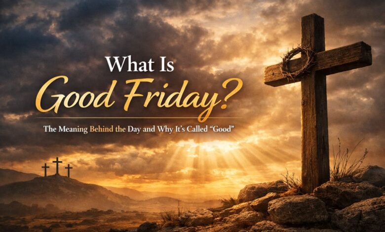 What is Good Friday, and why is it called “good”