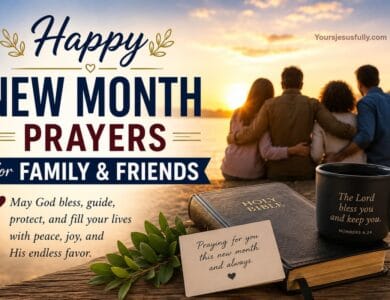 Happy New Month Prayers for Family and Friends