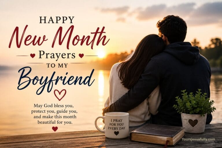 Happy New Month Prayers to My Boyfriend