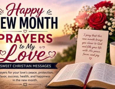 Happy New Month Prayers to My Love
