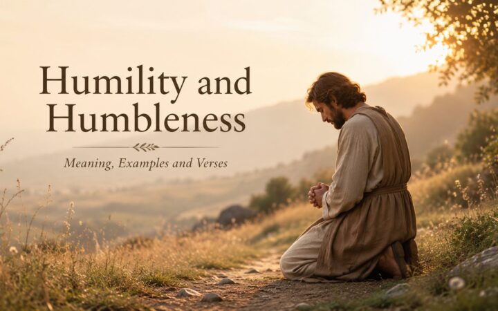 Humility and Humbleness in the Bible: Meaning, Examples and Verses