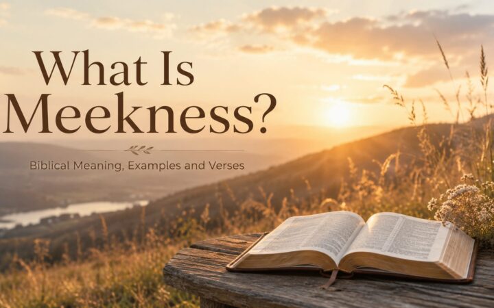 What Is Meekness? Biblical Meaning, Examples and Verses